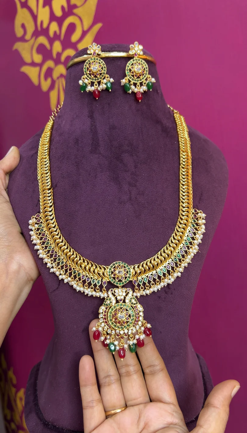 Haram2 -Jelabi Haram with guttu pusalu and Monalisa Beads-2500