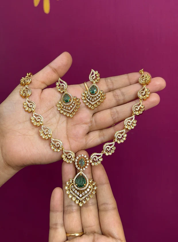 Necklace6-CZ Necklace-1450