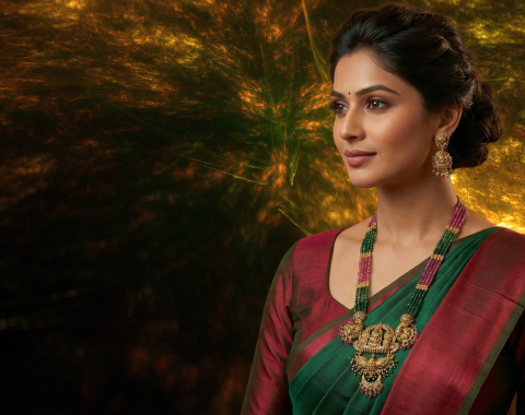 Elegant Traditional South Indian Temple Jewellery for Women